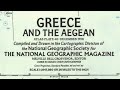 no Macedonian race but only a Greek race map - Classical Lands of the Mediterranean 1949 - with the Fyrom territory state called Paeonia ... Greece macedonia 