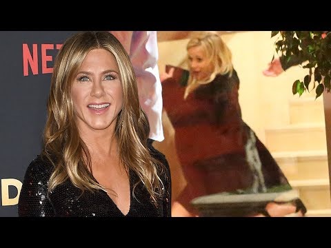 Jennifer Aniston's 50th Birthday Was Wild! From Brad Pitt's Surprise Cameo to Reese's Fall!