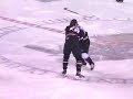 Brad Herauf vs Greg Hornby hockey fight 12_27_05