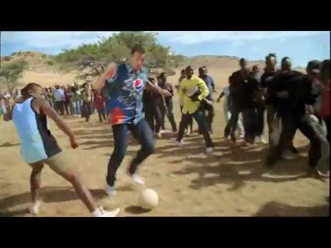 NEW Pepsi Ad. World Cup 2010 (Oh Africa - Akon) Messi, Henry, Kaka, Lampard, Arshavin, Drogba (HD)