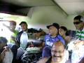 Sambinha no buzão..indo para Biritiba Mirim.. 09/11/08