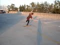 Matt and Simon skateboarding PSB