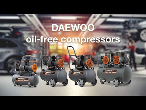 Oil Free Air Compressor Daewoo / Bezolejowy kompresor Daewoo