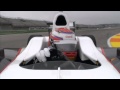 Sauber C30 adjustable rear wing activation video
