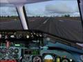 One Two go MD80 Visual Landing at VTUW with wind shear