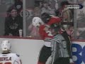 Mark Giordano vs Colin Fraser Jan 4, 2009
