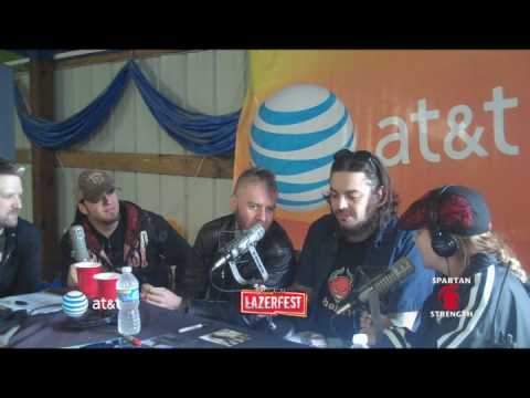 Lazerfest 2010 - Samantha Knight interviews Seether live on Lazer 103.3 