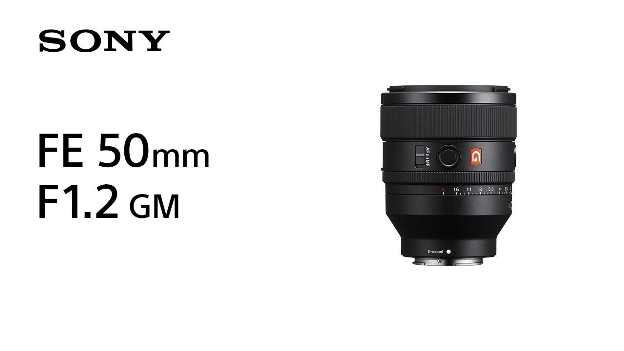 Sony FE 50mm f/1.2 GM Lens (Sony E) | SEL50F12GM