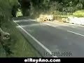 ISLA DE MAN 4 - acidente aparatoso mota