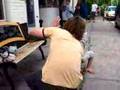 pat n bill get down and dirty in front of Studio 35