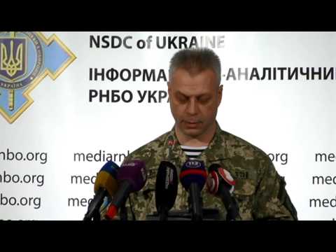 Брифинг спикера СНБО 24.11 (видео)