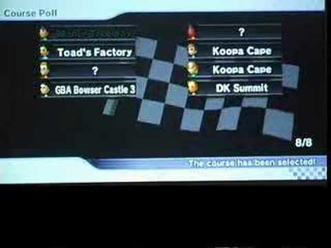 Mario Kart Wii Random WiFi Races 2