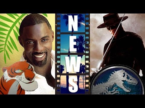 Idris Elba is Disney's Shere Khan, Jurassic World 2015, Sony's Zorro Reboot - Beyond The Trailer