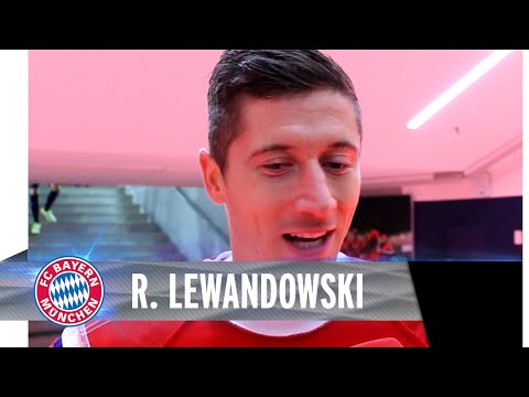 Robert Lewandowski im Blitz-Interview nach dem Sieg