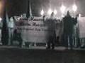 Bombenholocaust von Dresden: Mahnwache in Aulendorf 2007