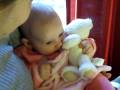 Annika making out with Ted E. Bear, Dec 18th. Annika making out with Ted E. Bear, Dec 18th.