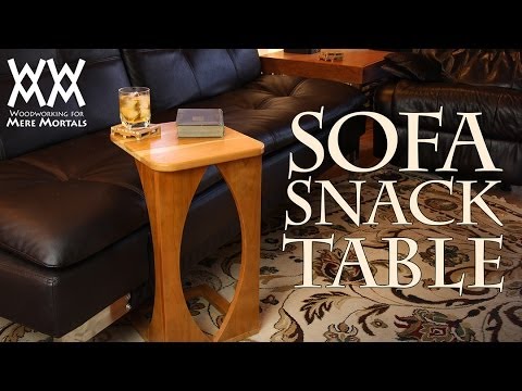 Sofa snack table. Great for your living room!
