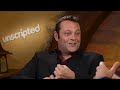 vince vaughn and paul giamatti interview each other and answer questions from viewers about their movie, fred claus.