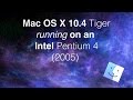 Mac OS X on x86