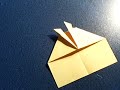 Papierflieger \"Wespe\" Bauanleitung Papierflieger \"Wespe\" Bauanleitung