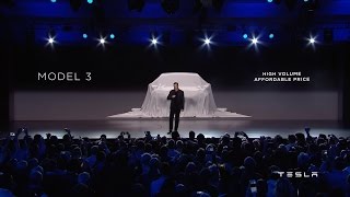 Tesla Unveils Model 3