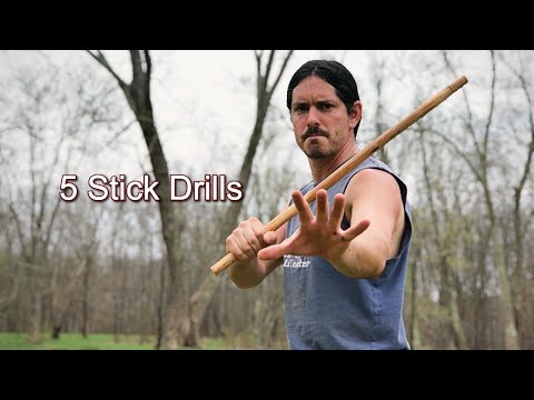 5 Single Stick Drills - Kali Eskrima Arnis
