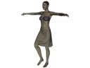 Dynamic Cloth Test with Pleated Skirt Dynamic Cloth Test with Pleated Skirt