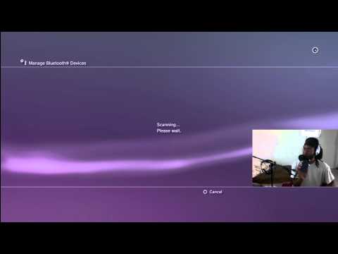 how to on bluetooth in ps3