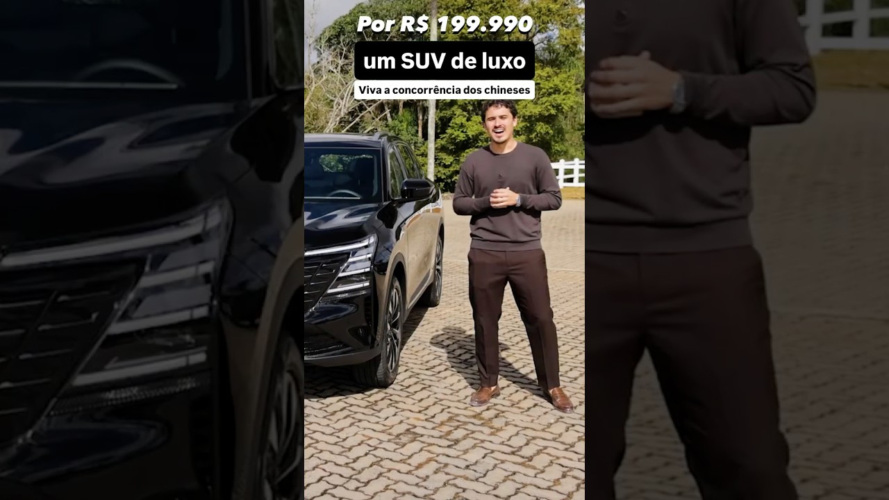Por R$ 199.990 um SUV de luxo. Viva a concorrência dos chineses.