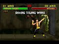 Mortal Kombat II Shang Tsung Soul Drain fatality