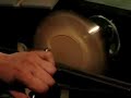 Woodturning - Small square edge plate