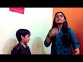 Must Watch : A Seven Year Boy Varenyam Demonstrating Body Language Along with Sister Jahnavi