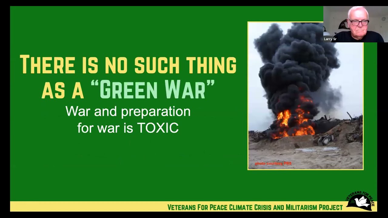 Webinar: Why Does the Military get a Free Pass to Pollute?