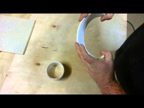 how to make pvc snap clamps