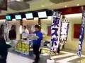 東京競馬場の指定席：東スポ＾＾宣伝部隊