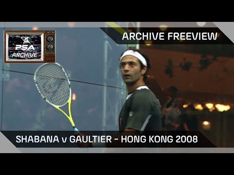 Archive Freeview - Shabana v Gaultier - 2008 Hong Kong Open Final