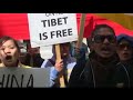 Tibetan Protest at Consul General of China in San Francisco