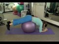 videos de Front Lying Leg Lift Variations On Ball