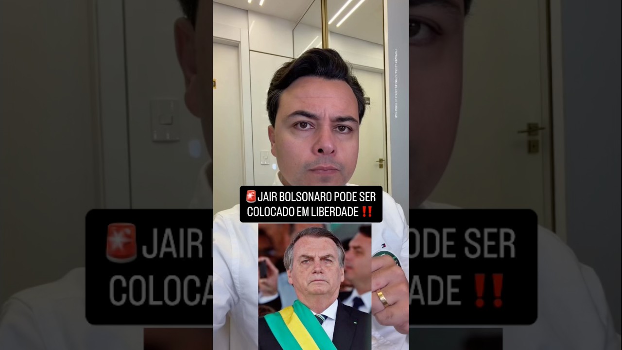 🚨A liberdade do Presidente Jair Bolsonaro pode estar próxima ‼️