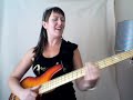 lydia on bass 5