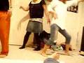 aki and miseon and hyun jin dancing the buggles =)