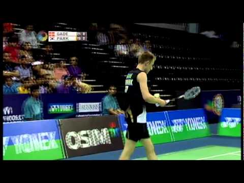 SF - MS - Peter Hoeg Gade vs Park Sung Hwan - 2011 Yonex Sunrise India Open