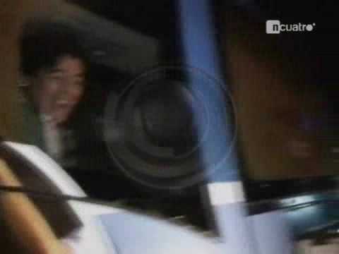 Watch 'Get a Gobful of That! Maradona's Obscene Gesture to Reporters from Team Bus (VIDEO)'