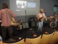 dr. dog at the apple store in chicago, playing a new song called 