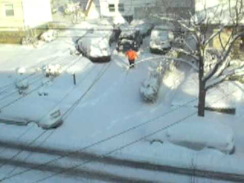 Estadounidenses enseñan cómo lucen las calles de Nueva York tras una tormenta de nieve