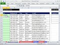 Excel 2010 Statistics 66: Simple Random Sample Using RAND Function, Sort and Copy Paste