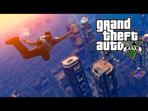 how to attach parachute in gta 5