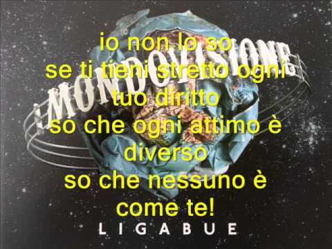 Ligabue -Sono sempre i sogni a dare forma al mondo