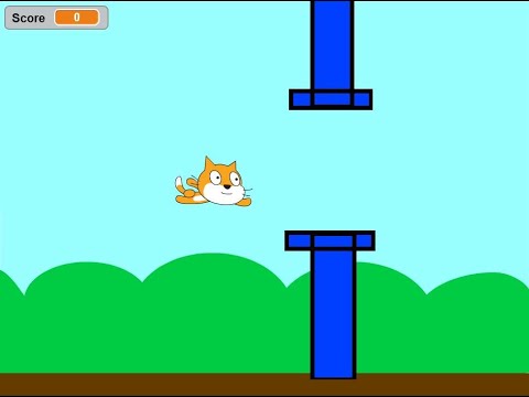 video-linktoworks-How to Make a Flappy Bird Game ( PART 1) - Scratch...