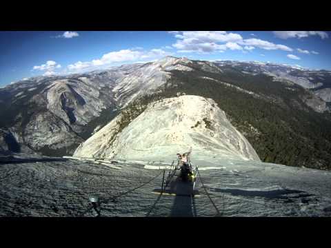 Climbing Half Dome (Yosemite National Park, CA)